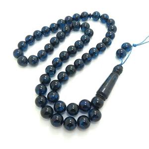 Tasbih de luxe fait main en résine, perles de prière islamiques, chapelet musulman, Dhikr, élégant, rond, accessoire de décoration religieuse pour la maison - Product Image 1