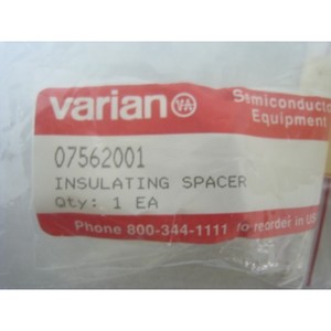 2 new varian 07562001 insulating <b>spacer</b> - Trusted Global Legacy Semiconductor Equipment and Parts at - Product Image 4