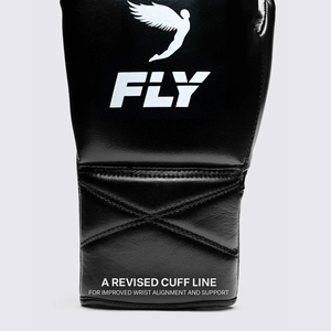 Gants de boxe Fly à sangle réglable, très demandés, pour entraînement professionnel et sparring, en cuir de vachette véritable - Product Image 3