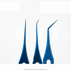 แหนบถอนขนตาพลาสติกสองชั้น,เครื่องมือกล้องจุลทรรศน์จักษุวิทยาแหนบถอนขนพร้อมตะขอสำหรับการปลูกถ่ายผม - Product Image 6