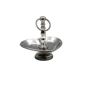 Support à gâteau en métal à 2 étages, finition émail de qualité supérieure, forme cœur, pour mariage, anniversaire ou fête. - Product Image 2