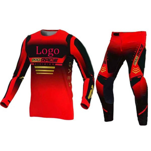 Ensemble de maillot et pantalon de motocross personnalisés par sublimation - Vente en gros - Équipement de course MX pour moto tout-terrain - Combinaison de moto tout-terrain OEM - Product Image 4