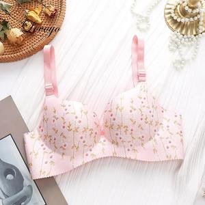 Sujetador sin costuras con estampado floral para mujer, lencería sexy, sujetadores push-up florales, ropa interior de una pieza - Product Image 5