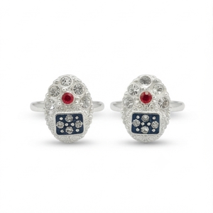 DIVYORO CLASSIC STONE-SET TOE <b>RING</b> - Product Image 1
