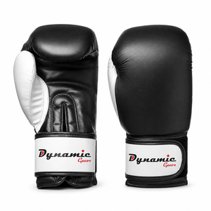 Gants de boxe professionnels sur mesure 2026 en cuir de vachette véritable et PVC écologique à lacets pour le poignet - Product Image 1