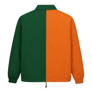 เสื้อแจ็คเก็ตโค้ช A&M FAMU ฟลอริด้า แบบสั่งทำพิเศษ พร้อมปักโลโก้ลายกรีก เสื้อแจ็คเก็ตกันลม 100% โพลีเอสเตอร์ เสื้อแจ็คเก็ตสไตล์เรโทร - Product Image 2