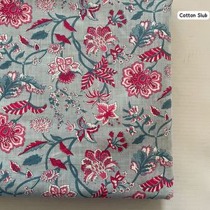 Tissu en coton confortable et élégant pour robes, kurtis, hauts et vêtements d'été pour femmes, collection à prix de gros - Product Image 5