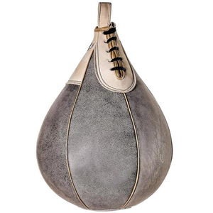Balón de Velocidad de Boxeo de Cuero de Primera Calidad, Altura Ajustable, Duradero, para Entrenamiento en Interiores, Balón de Velocidad de Boxeo de Alta Calidad al por Mayor - Product Image 3