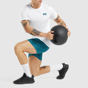 T-shirt de sport pour homme en coton 100% durable, respirant, léger, confortable, col rond, manches courtes, couleurs personnalisées, haute qualité - Product Image 4