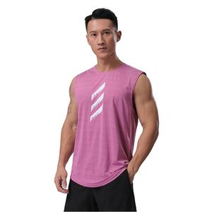 Débardeur de sport en coton personnalisé avec logo pour homme – Maillot de corps athlétique sans manches pour la course et l'entraînement en salle de sport - Product Image 1