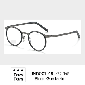 [TamTam] LIND001 Ultra Lightweight PA12 Full Rim Optical <b>Frame</b> with Minimalist Screwless Design Classic Style & Customized Shape - Product Image 4