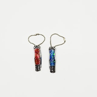 Couteau de poche classique motif 3D rétro gaufré pour hommes Couteau EDC cool avec lame tranchante pour le camping en plein air et la randonnée