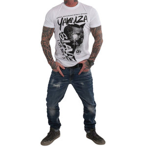 Camiseta de Manga Corta para Hombre, Corte Regular, Elástica, Transpirable, Ligera, de Secado Rápido, Tejido Sedoso, 100% Algodón, Felpa Digital - Product Image 4