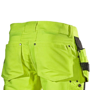 Vêtements de travail OEM, pantalons de travail noirs de haute qualité pour hommes, pantalons de sécurité personnalisés, vêtements de sécurité réfléchissants - Product Image 4