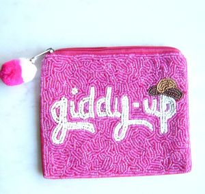 Luxury Handmade Beaded <b>Mini</b> <b>Pouch</b> for Women Elegant Designer Coin And Makeup Bag At Best Price - Product Image 1