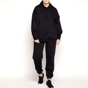Survêtement oversize pour femme de style classique, avec coutures durables, toucher doux, idéal pour le quotidien - Product Image 1