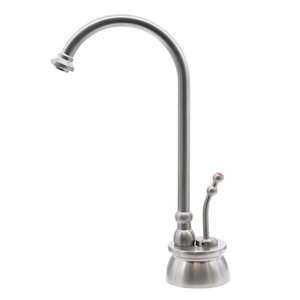 Robinet de cuisine moderne FFB1020 en laiton sans plomb, chromé, avec design écologique, pour eau potable et eau chaude - Product Image 1