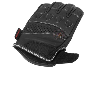 Gants de moto pour homme en cuir véritable premium, respirants, perforés, avec protection des phalanges, pour touring et moto de rue. - Product Image 5