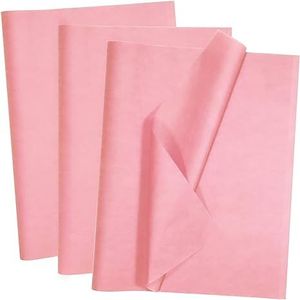 100 Fogli di Carta Velina Rosa 14x20 Pollici, Carta da Regalo per Matrimoni, Progetti Fai-da-Te, Natale - per Set Regalo di Nozze - Product Image 2