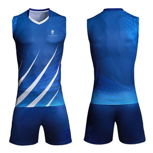 Nouvelle arrivée : uniforme de volley-ball personnalisable, conçu avec un matériau respirant qui garde au frais et au sec pendant les matchs - Product Image 1