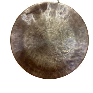 Gong tibetano tradicional tallado tema Budista para meditación de Yoga y curación decoración simple artesanías de Metal - Product Image 1