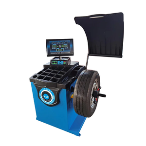 Machine d'équilibrage automatique des roues pour un équilibrage rapide des pneus avec mesure intelligente et utilisation pratique en atelier - Product Image 1