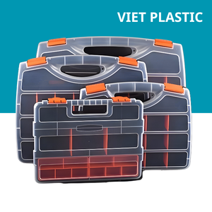 66L <b>Foldable</b> Waterproof Heavy Duty Plastic <b>Crate</b> Virgin Material VIET PLASTICS for Warehouse and Industrial Storage Applications - Product Image 2