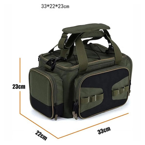 Bolsa de Pesca Oxford Personalizada OEM de Gran Capacidad, con Múltiples Bolsillos, Porta Alicates, Correa para Hombro, Equipo de Pesca al Aire Libre, Venta al Por Mayor - Product Image 5
