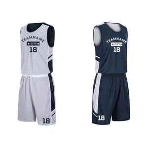 Conjunto de Uniformes de Baloncesto Personalizados para Hombre y Mujer, Sin Mangas, de Malla Transpirable, con Números de Equipo Impresos, Sublimados, Cuello en V, Ropa Deportiva - Product Image 4