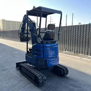 Reliable Pre-Owned 3 Ton Crawler Digger with Front Dozer Blade and High Torque Engine for Efficient Foundation Work - Product Image 5