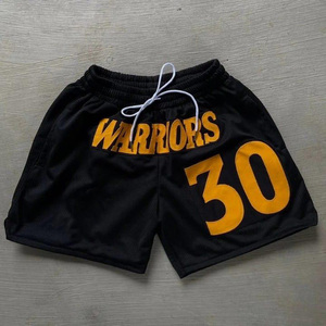 <b>Low</b> Moq Summer Printed Elastic <b>Waist</b> Quick Dry Plus Size Men'S Sublimation Basketball Mesh <b>Shorts</b> Mesh <b>Shorts</b> Manufacturer - Product Image 5
