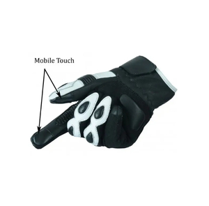 Guantes Profesionales para Motocicleta |   Diseño Minimalista y Discreto en Negro Texturizado |   Precio Directo de Fábrica - Product Image 3