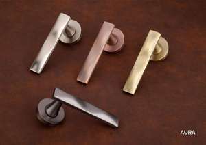 Modern Simple Brass Interior Door <b>Handle</b> Mortise <b>Lock</b> Set Silent Double Bar Mechanism For Home Bedroom And Furniture Hardware - Product Image 2