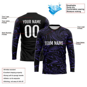 Camisetas de Manga Larga Personalizadas y Cómodas, Impresión por Sublimación, Venta al Por Mayor Personalizada, Envío Rápido - Product Image 2