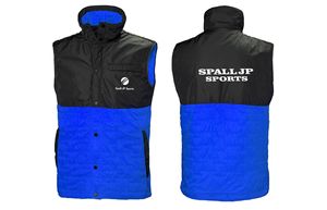 Chaleco acolchado de invierno con logotipo personalizado, grueso, con cremallera, sin mangas, para hombre, chaleco de plumón, chaleco acolchado de algodón, chaleco personalizado para hombre - Product Image 4