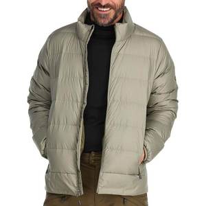 High Quality FINER THREADS Plus Size Puffer <b>Jacket</b> Winter for <b>Men's</b> <b>Long</b> Sleeve Stand Collar Multi-Color Canvas Breathable Quick - Product Image 2