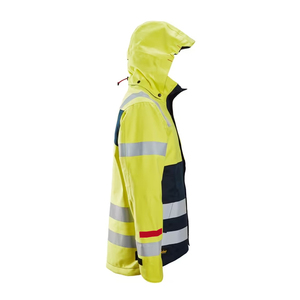 Reflective Safety <b>Jacket</b> Fluorescent High Visibility Workwear Waterproof Windproof for Outdoor Construction <b>Workers</b> - Product Image 3