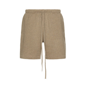 Conjunto de Sudadera con Capucha y Pantalones Cortos para Hombre, Marca Personalizada, Diseño Sólido Informal con Logotipo Frontal, 100% Algodón Felpa Transpirable, Servicio OEM - Product Image 3