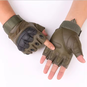Gants de moto en cuir véritable pour hommes, en cuir de cerf, pour le cyclisme, gants chauds et épais pour l'hiver, pour moto - Product Image 6