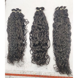 Extensiones de Cabello Humano Virgen Natural con Ondas Profundas, Cutícula Alineada, Sin Procesar, Ondas de Agua - Product Image 6