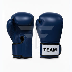 Guantes de Boxeo Profesionales Personalizados de Cuero PU con Absorción de Humedad y Cierre de Gancho y Bucle de Alta Calidad - Product Image 1