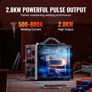 Saldatrice a Punti Portatile ad Alta Potenza 788H con Caricabatterie 220V, Usata, 2 Modalità di Saldatura - Product Image 3