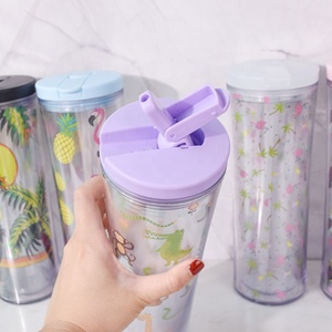 710ml đôi tường acrylic nhựa Tumbler cốc cà phê <span class=keywords><strong>sraw</strong></span> <span class=keywords><strong>cup</strong></span> SIP Skinny Tumbler - Product Image 4