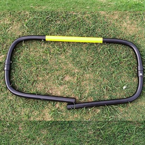 Vallas de Agilidad de PVC Amarillo y Negro, Vallas de Velocidad con Peso, Obstáculos de Entrenamiento para Ejercicios de Fútbol - Product Image 4