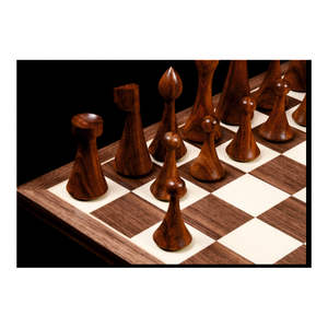 Juego de Ajedrez de Madera Maciza de Estilo Nórdico, Tablero de Ajedrez de Madera Profesional Personalizado, Juegos de Mesa Educativos Minimalistas de Alta Gama al por Mayor - Product Image 5