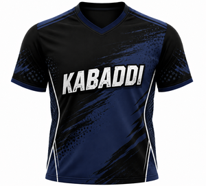 เสื้อแข่งคาบัดดีแบบกำหนดเอง แห้งเร็ว ระบายอากาศได้ดี ชุดทีมแบบซับลิเมชั่น โพลีเอสเตอร์ 100% ชุดกีฬา ผู้ผลิต OEM ODM - Product Image 2