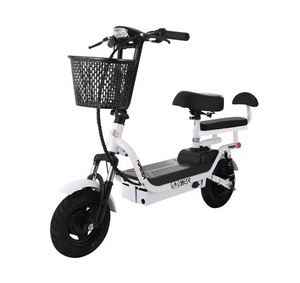Scooter Eléctrico Plegable Portátil Mini para Adultos, Ultraligero, de Dos Ruedas, para Desplazamientos, 24 Velocidades, 36V, Marco de Acero de Alto Carbono - Product Image 1