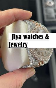 Reloj de Lujo para Hombre con Diamantes de Moissanita VVS, Mecánico, de Acero Inoxidable, Estilo Hip Hop, Personalizado, Venta al Por Mayor - Product Image 2