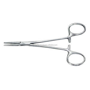 Pinces à artères Baby-Crile droites/courbées A-1 VERITAS de qualité supérieure, 14 cm, instruments en acier inoxydable |   Kit d'instruments médicaux - Product Image 5