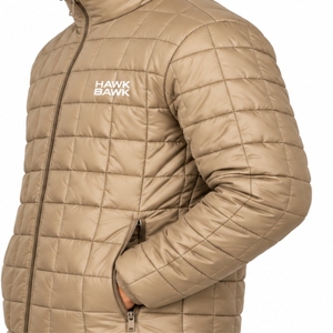 Chaqueta Acolchada con Costuras de Diamante para Hombre, Ropa Moderna, Chaqueta Acolchada Informal, Resistente al Viento, con Relleno de Poliéster, Ropa de Abrigo Informal de Invierno - Product Image 6